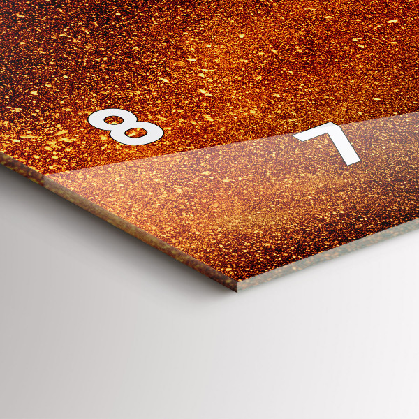 Zegar poziomy Papryczki chili