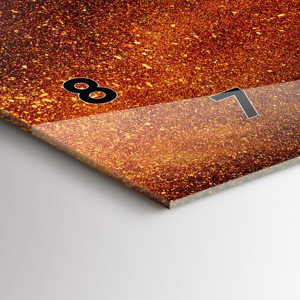 Zegar poziomy Papryczki chili