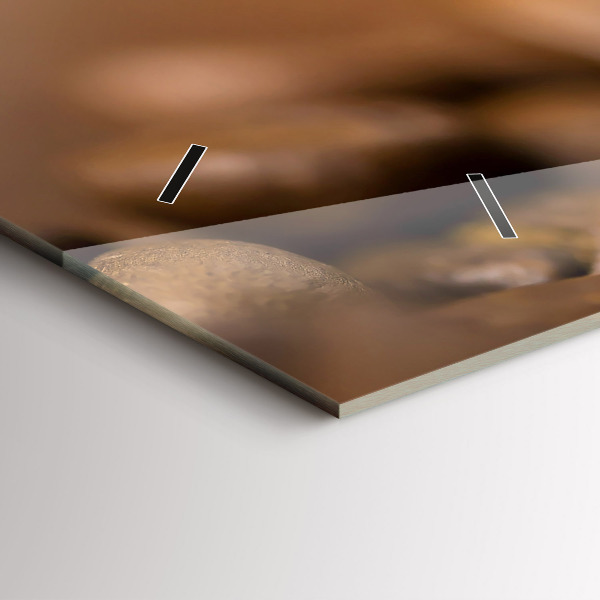 Zegar poziomy Abstrakcyjne barwy