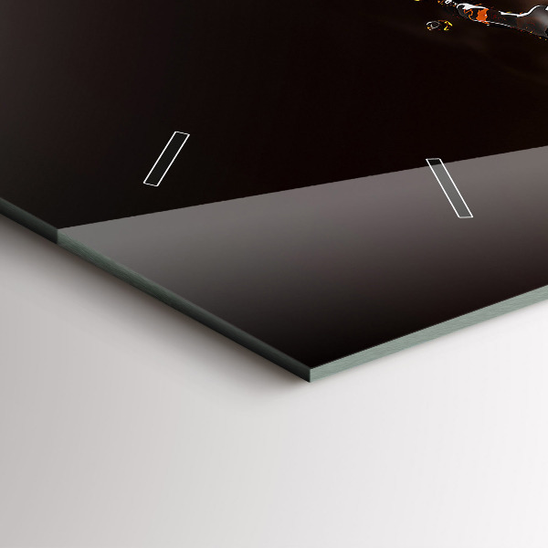 Zegar poziomy Gorąca kawa