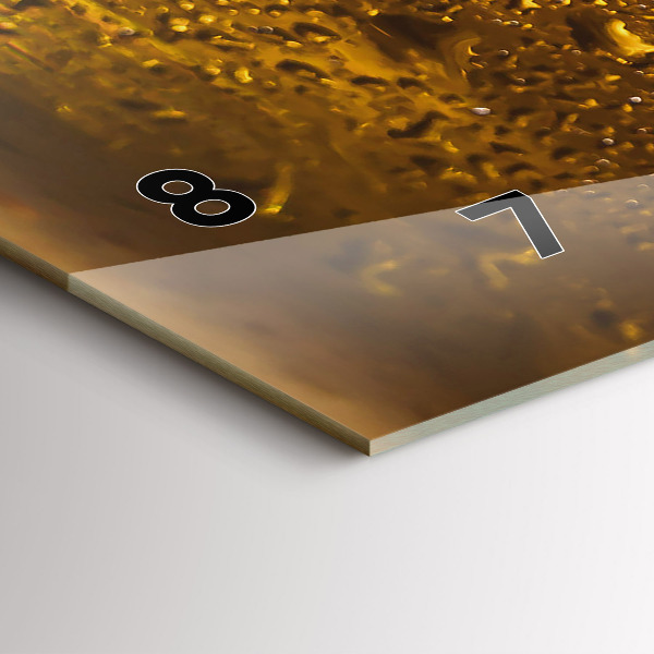 Zegar poziomy Kufel piwa