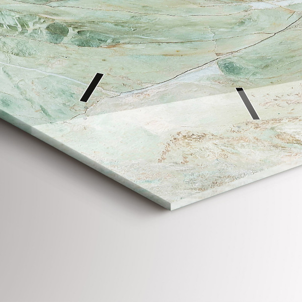 Zegar ścienny poziomy Marmur Kamień Tekstura