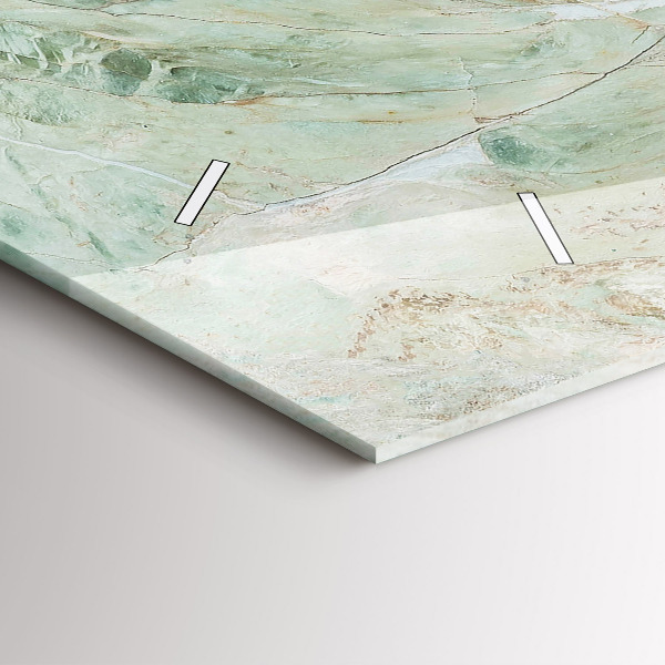 Zegar ścienny poziomy Marmur Kamień Tekstura