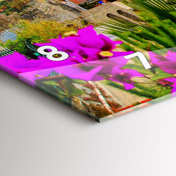 Zegar ścienny poziomy Wybrzeże Cinque Terre