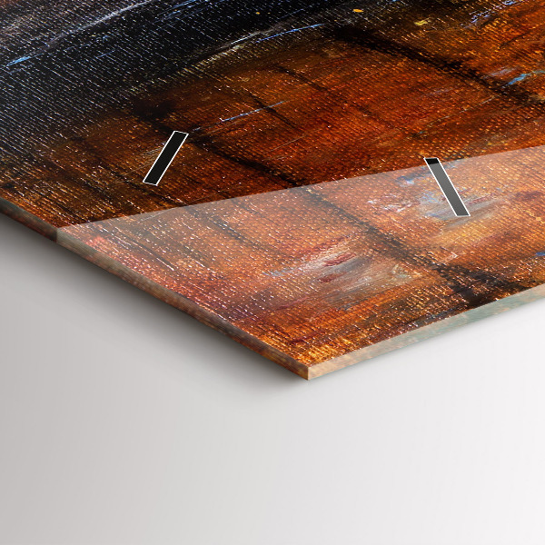 Zegar poziomy Sztuka artystyczna