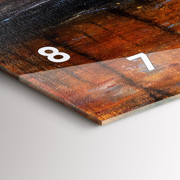 Zegar poziomy Sztuka artystyczna