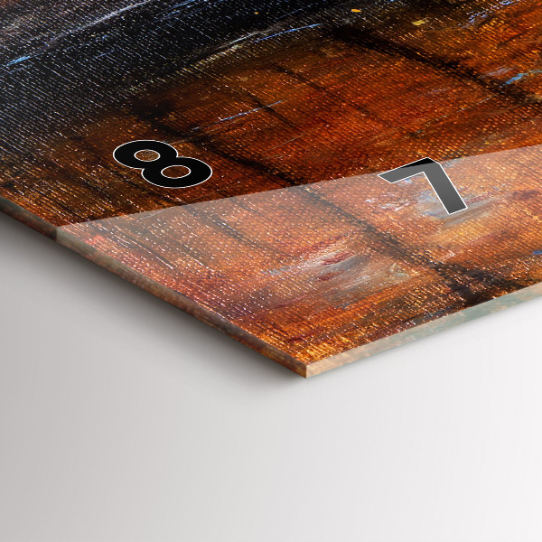 Zegar poziomy Sztuka artystyczna