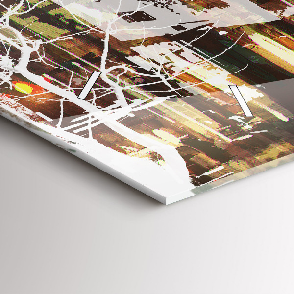 Zegar ścienny poziomy Nowy Jork Miasto