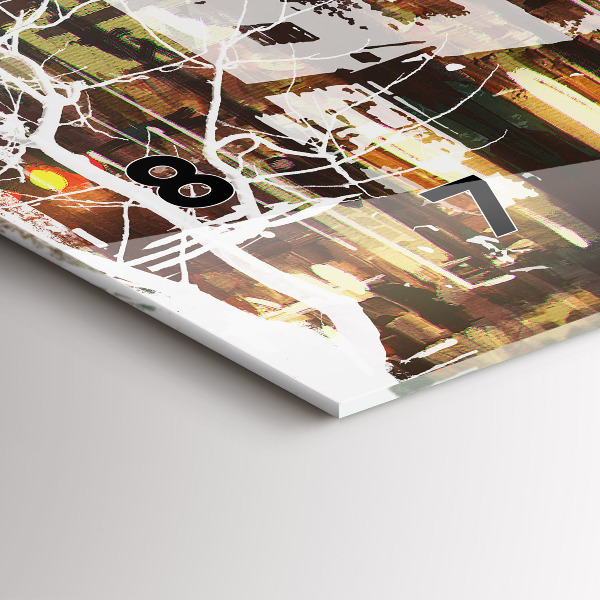 Zegar ścienny poziomy Nowy Jork Miasto