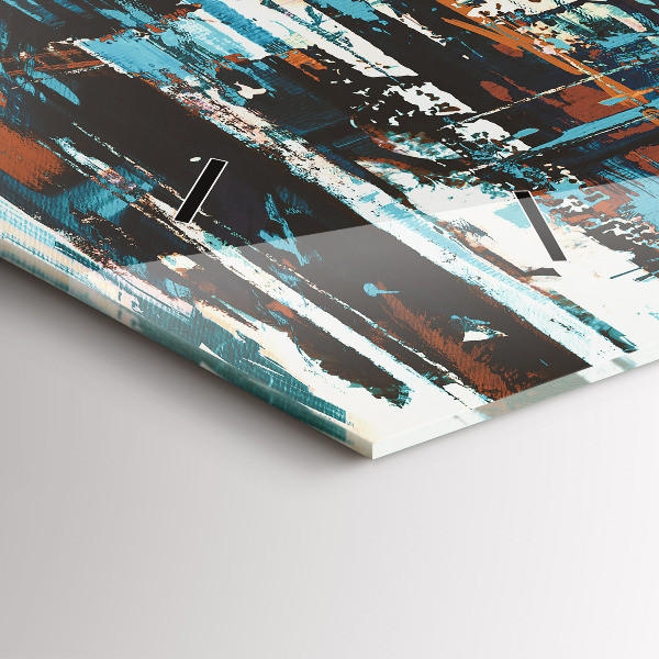 Zegar ścienny poziomy Sztuka Uliczna