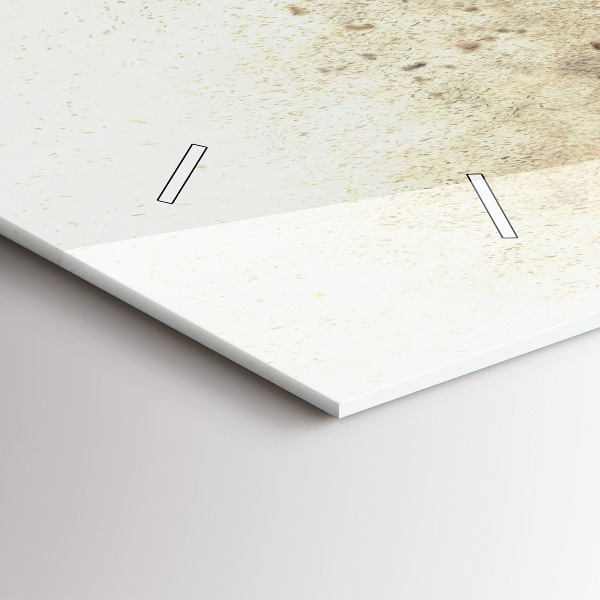 Zegar ścienny poziomy Abstrakcja ludzie piasek