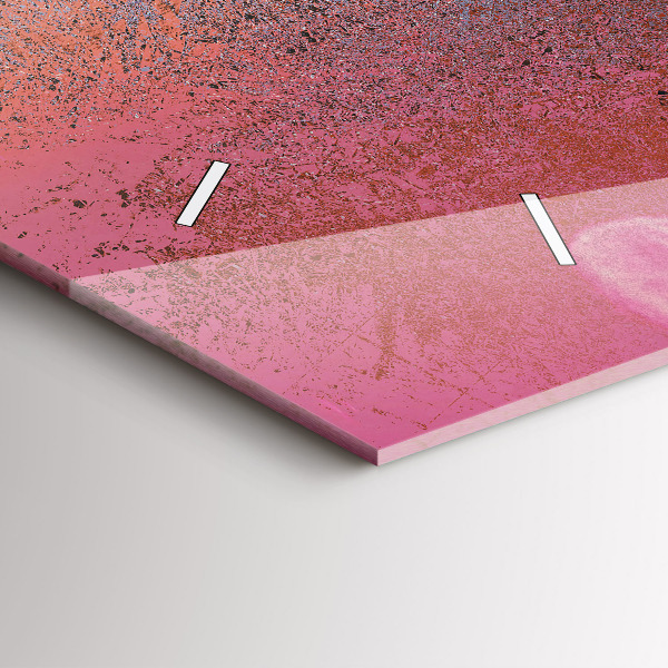 Zegar ścienny poziomy Cyberprzestrzeń