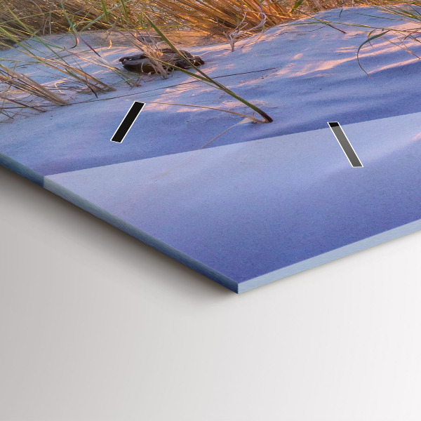 Zegar szklany poziomy Polskie Morze Słoneczne