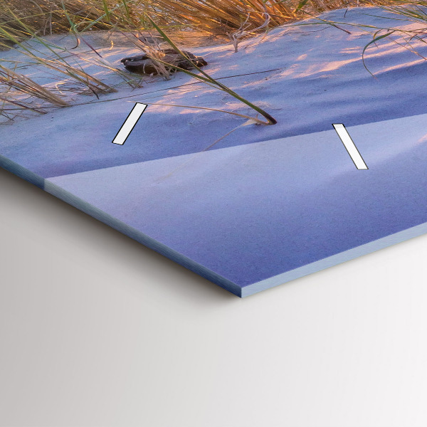 Zegar szklany poziomy Polskie Morze Słoneczne