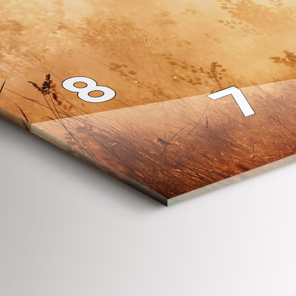 Zegar szklany poziomy Marines Stanów Zjednoczonych