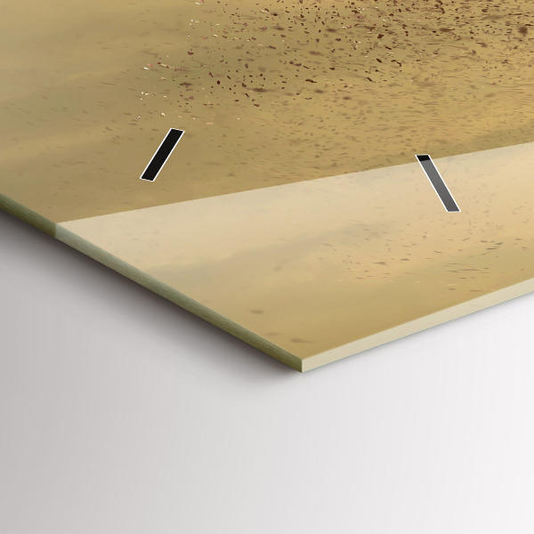 Zegar szklany poziomy Kobieta w figurze