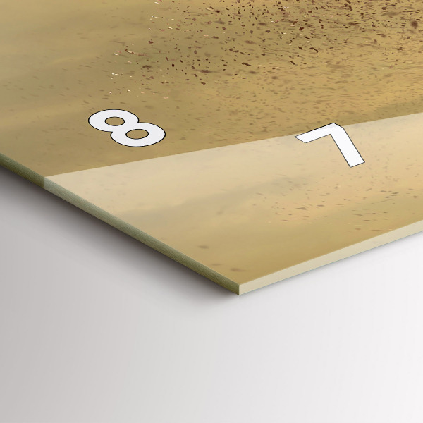 Zegar szklany poziomy Kobieta w figurze