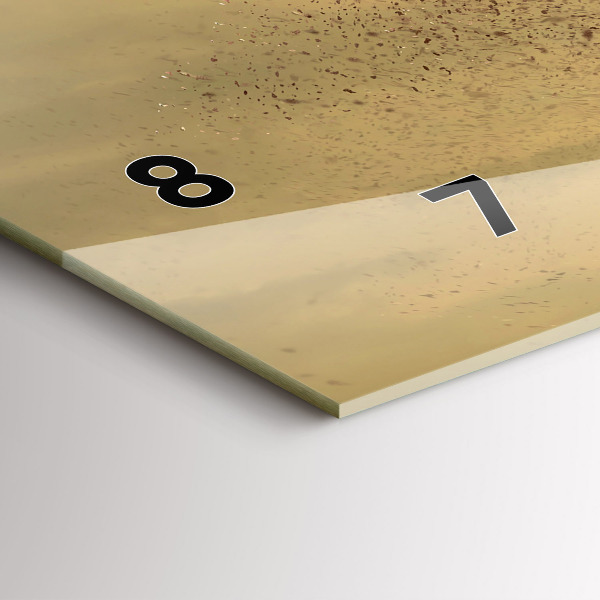 Zegar szklany poziomy Kobieta w figurze