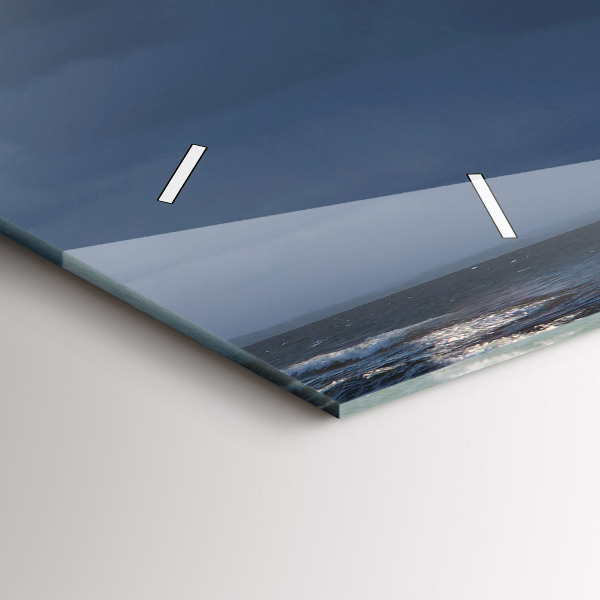 Zegar ścienny poziomy Latarnia morska