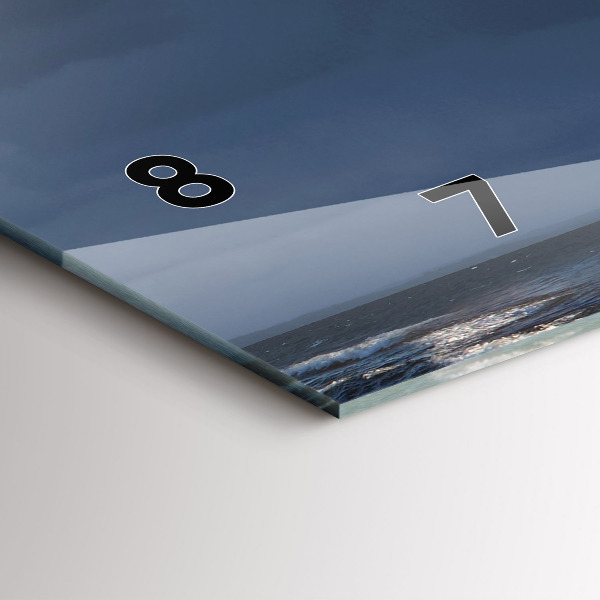 Zegar ścienny poziomy Latarnia morska