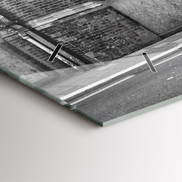 Zegar ścienny poziomy Czerwony piętrowy autobus