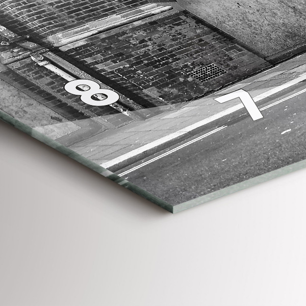 Zegar ścienny poziomy Czerwony piętrowy autobus