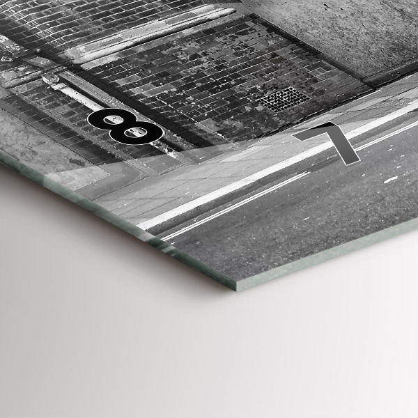 Zegar ścienny poziomy Czerwony piętrowy autobus