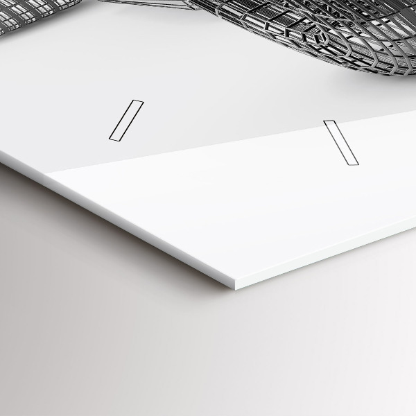 Zegar ścienny poziomy konstrukcja bolidu F1