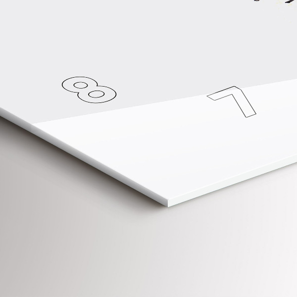 Zegar ścienny poziomy Wojownika podczas polowania