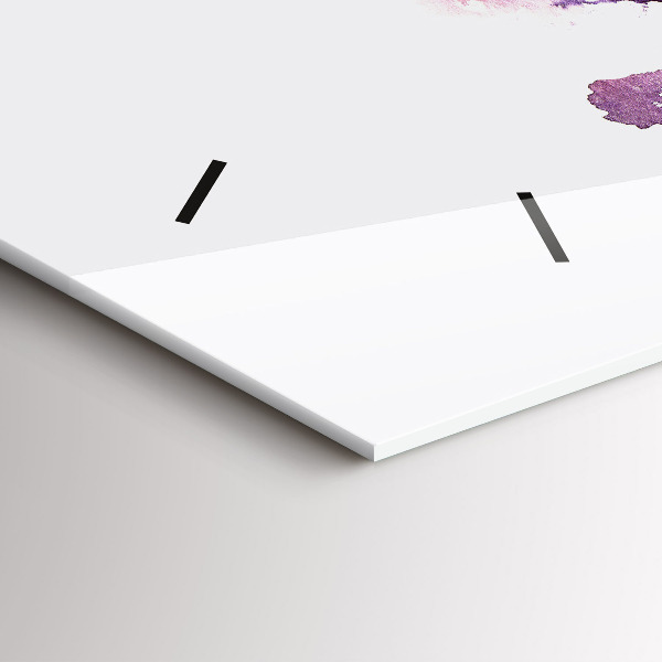 Zegar ścienny poziomy Tropikalny Krajobraz