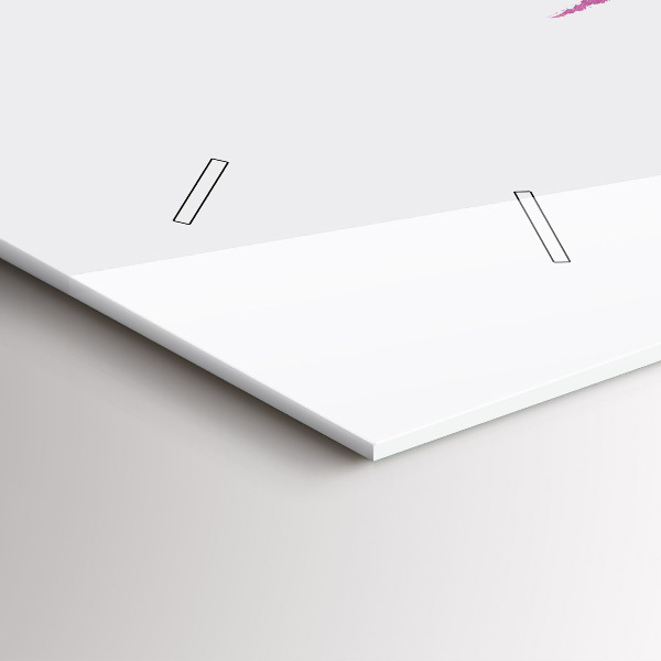 Zegar ścienny poziomy Ilustracja biegacza