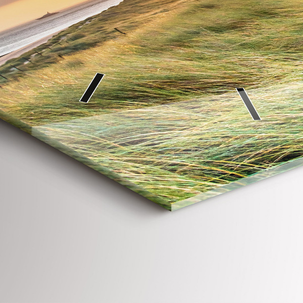 Zegar ścienny poziomy Latarnia morska