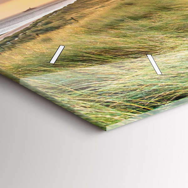 Zegar ścienny poziomy Latarnia morska