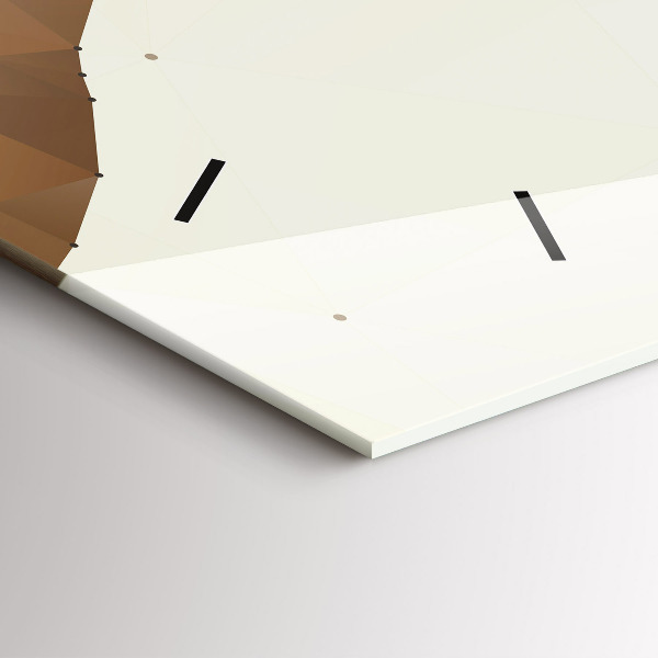 Zegar ścienny poziomy Stworzenie Adama