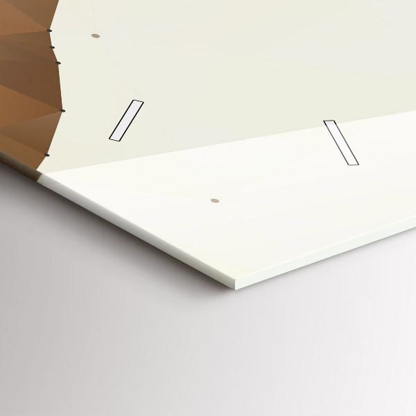 Zegar ścienny poziomy Stworzenie Adama