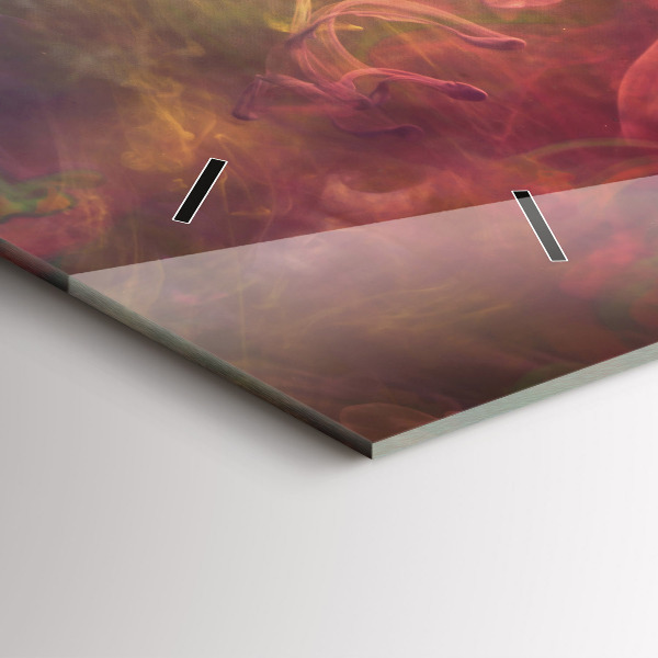 Zegar ścienny poziomy Portret kobiety