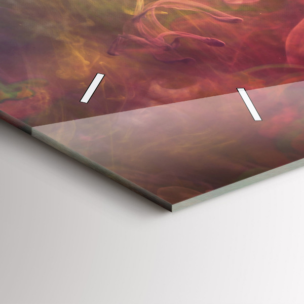 Zegar ścienny poziomy Portret kobiety