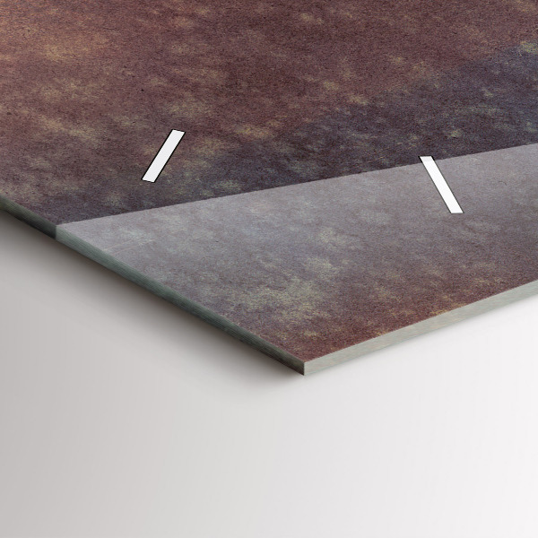 Zegar ścienny poziomy kobieta z parasolem