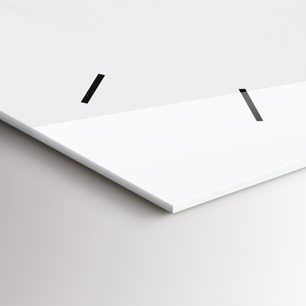 Zegar ścienny poziomy Portret kobiety