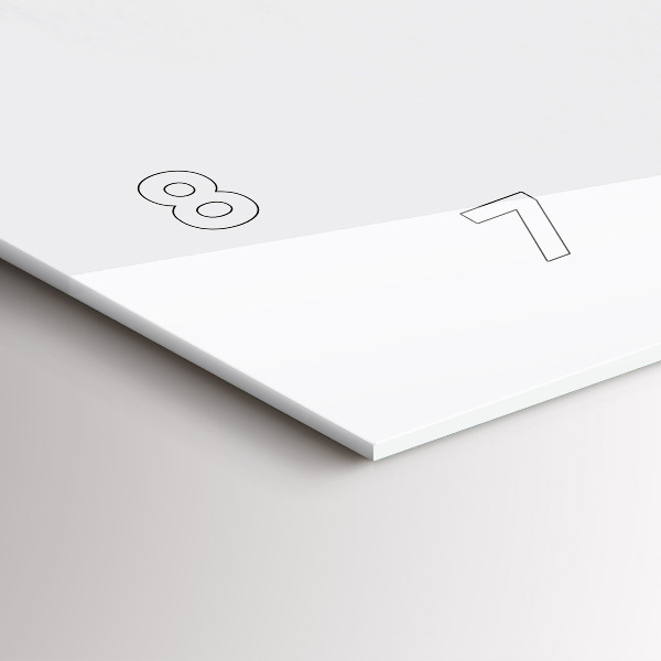 Zegar ścienny poziomy Portret kobiety