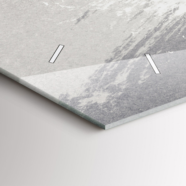 Zegar ścienny poziomy Kobieta – akwarele