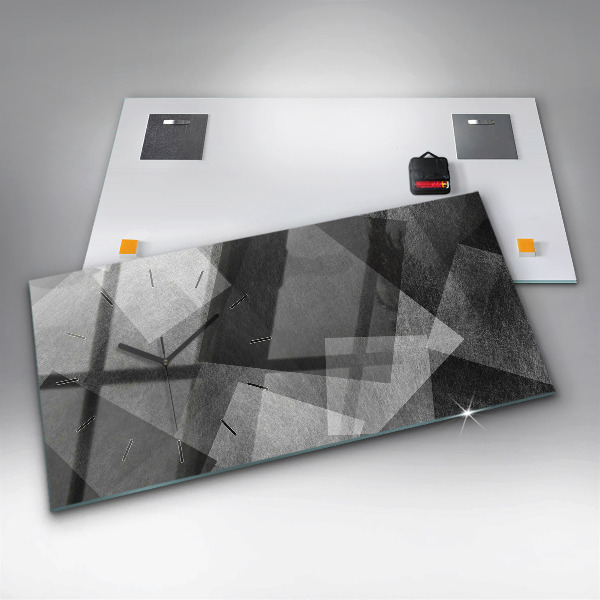 Zegar poziomy Abstrakcja geometryczna