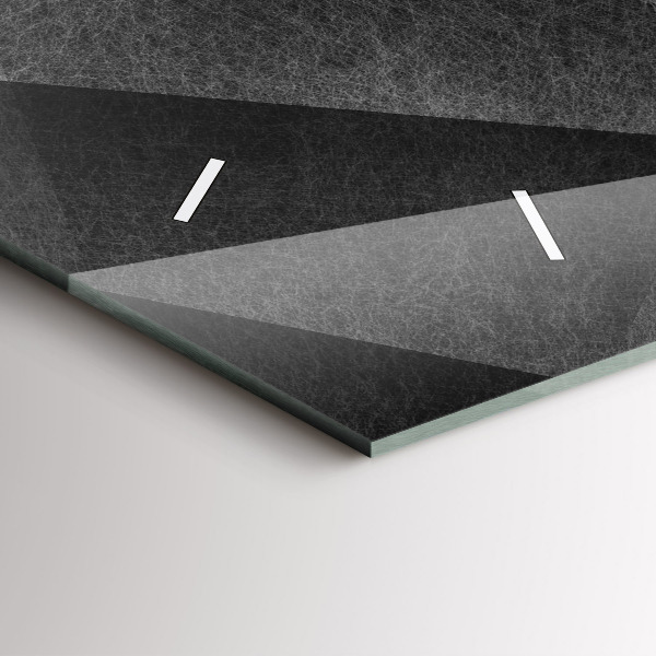 Zegar poziomy Abstrakcja geometryczna