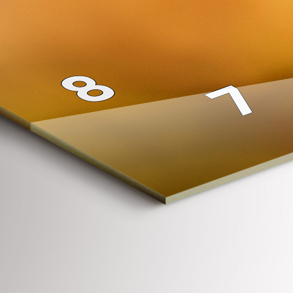 Zegar poziomy Koliber Ptak