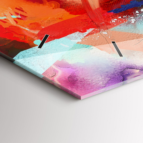 Zegar poziomy Rzędy przypraw