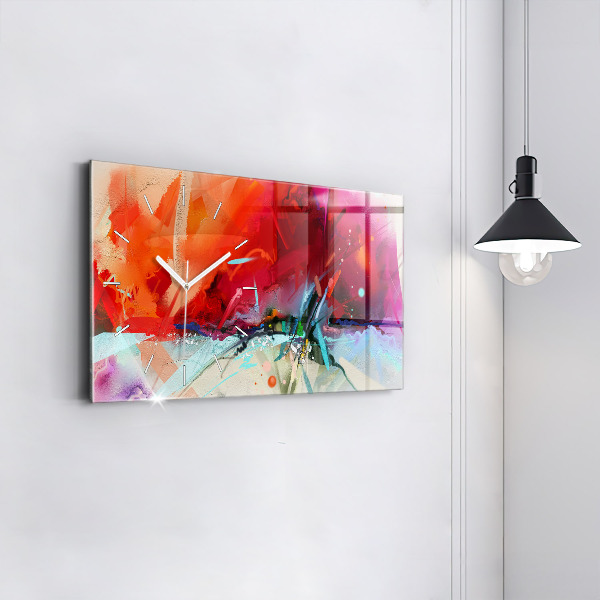 Zegar poziomy Rzędy przypraw