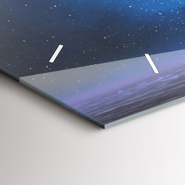 Zegar poziomy Żaglowiec Fantasy