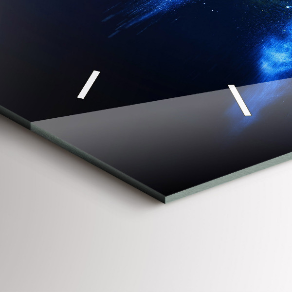 Zegar poziomy Kolorowa Papuga