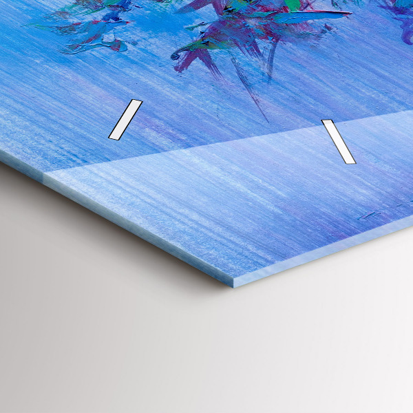 Zegar poziomy Kwiaty w Wazonie