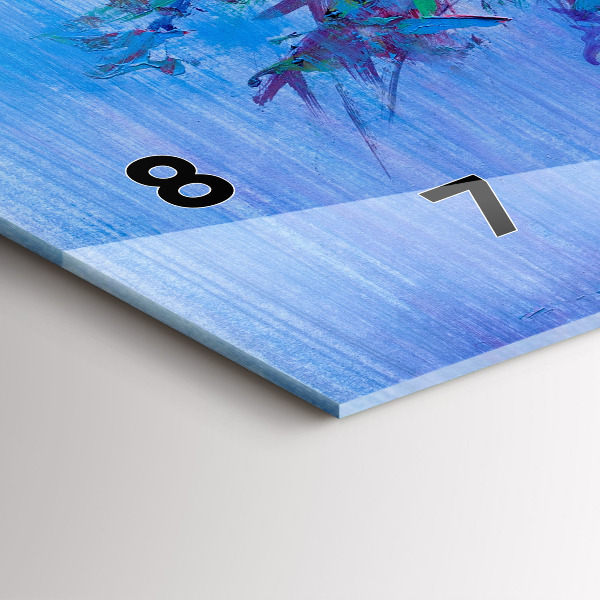 Zegar poziomy Kwiaty w Wazonie